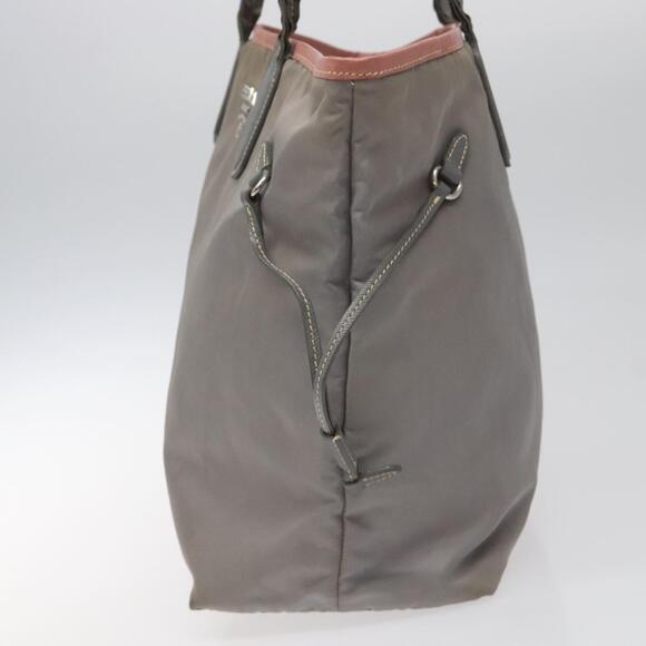 PRADA Tote Bag Nylon Gray - Picture 4 of 9